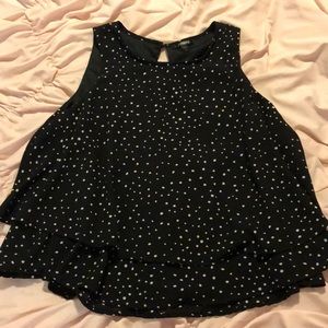 Polka dot tank top